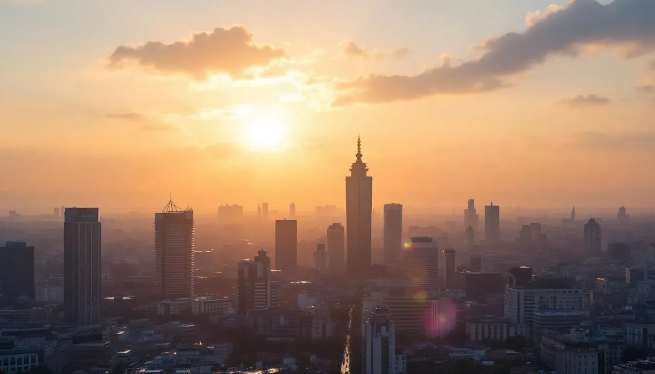 Madrid Skyline - filming location in Spain