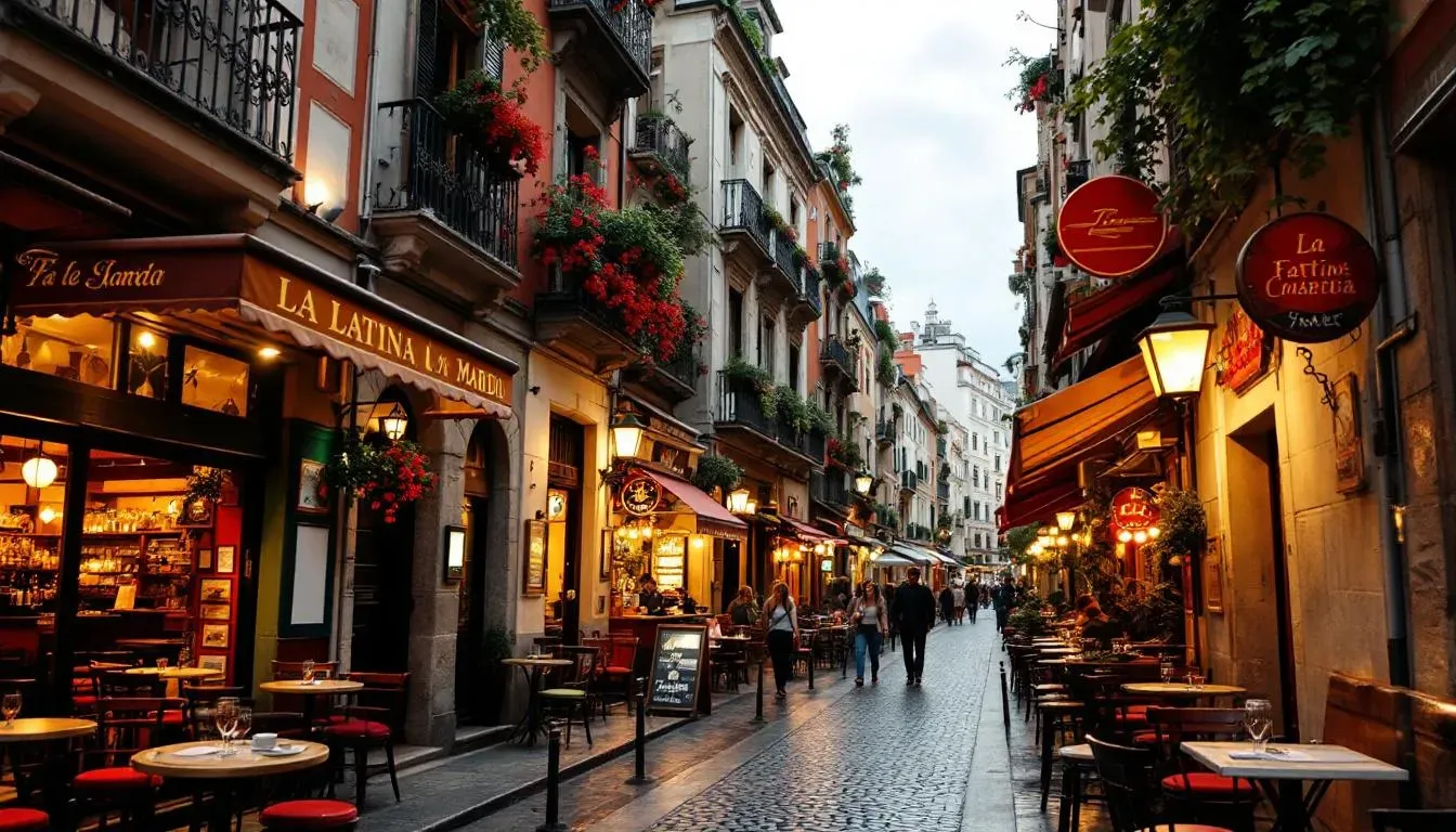 La Latina - filming location in Spain