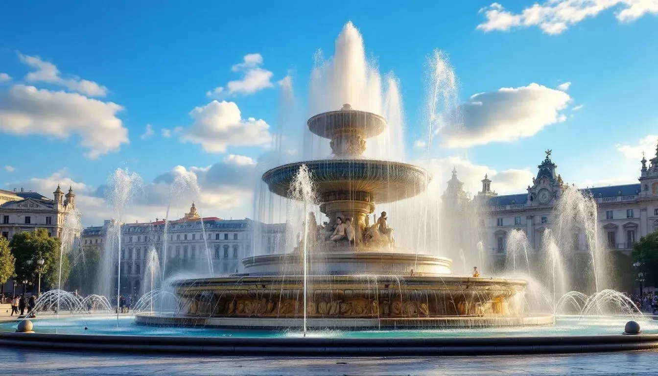 Cibeles Fountain - filming location in Spain
