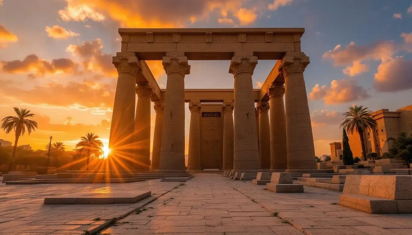 Temple Debod - filming location in Spain