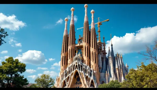 Filming in Barcelona