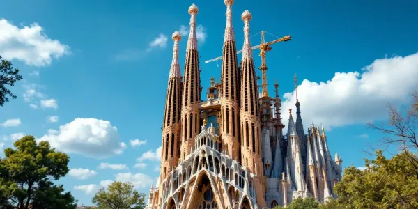 Filming in Barcelona