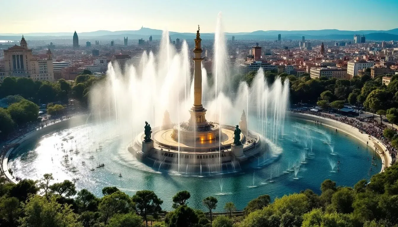 Montjuic - filming location in Spain