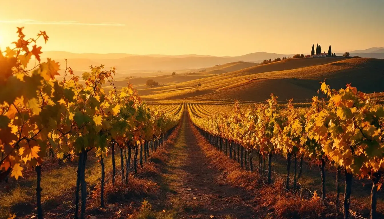 La Rioja Vineyards - filming location in Spain