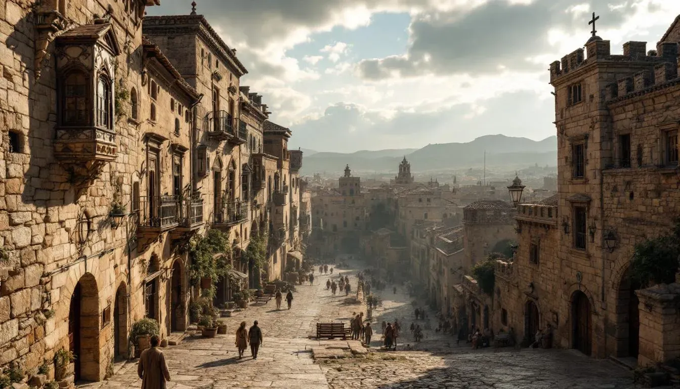 Caceres Old Town - filming location in Spain