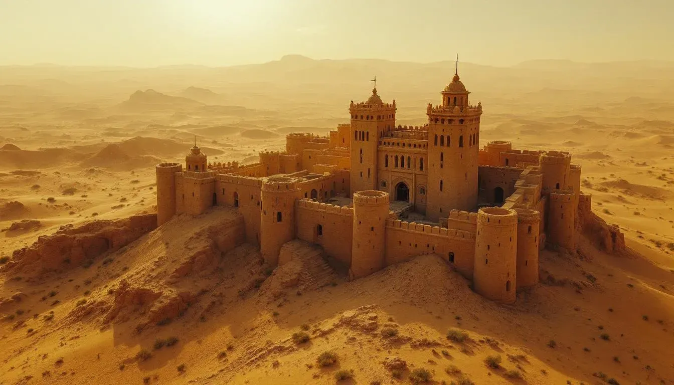 Castle Of Zafra - filming location in Spain